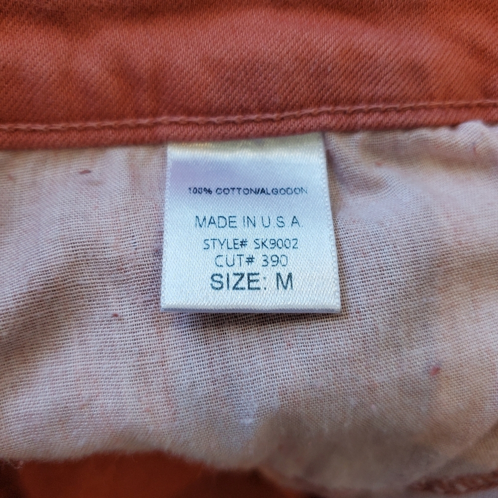 O2 Denim Mauve Mini Skirt - Picture 5 of 5